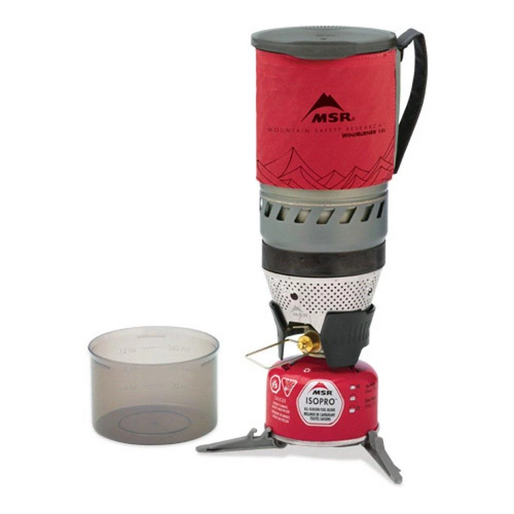 MSR Windburner 1L Personal Stove System - Red