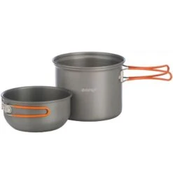 Vango Hard Anodised 1 Person Cook Kit - Grey