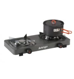 Vango Blaze Double Cooking Stove - Grey