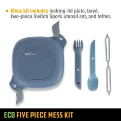 UCO Eco 5-piece Mess Kit - Blue -Vango shop ti EACEF7TI0667 c