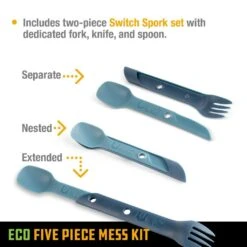 UCO Eco 5-piece Mess Kit - Blue -Vango shop ti EACEF7TI0667 d