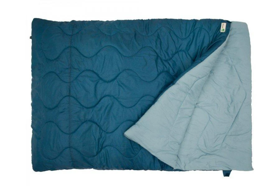 Vango Evolve Superwarm Double Sleeping Bag - Moroccan Blue - Image 2