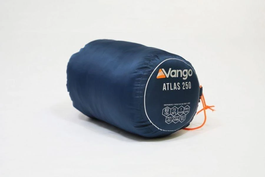 Vango Atlas 250 Sleeping Bag - Blue - Image 2
