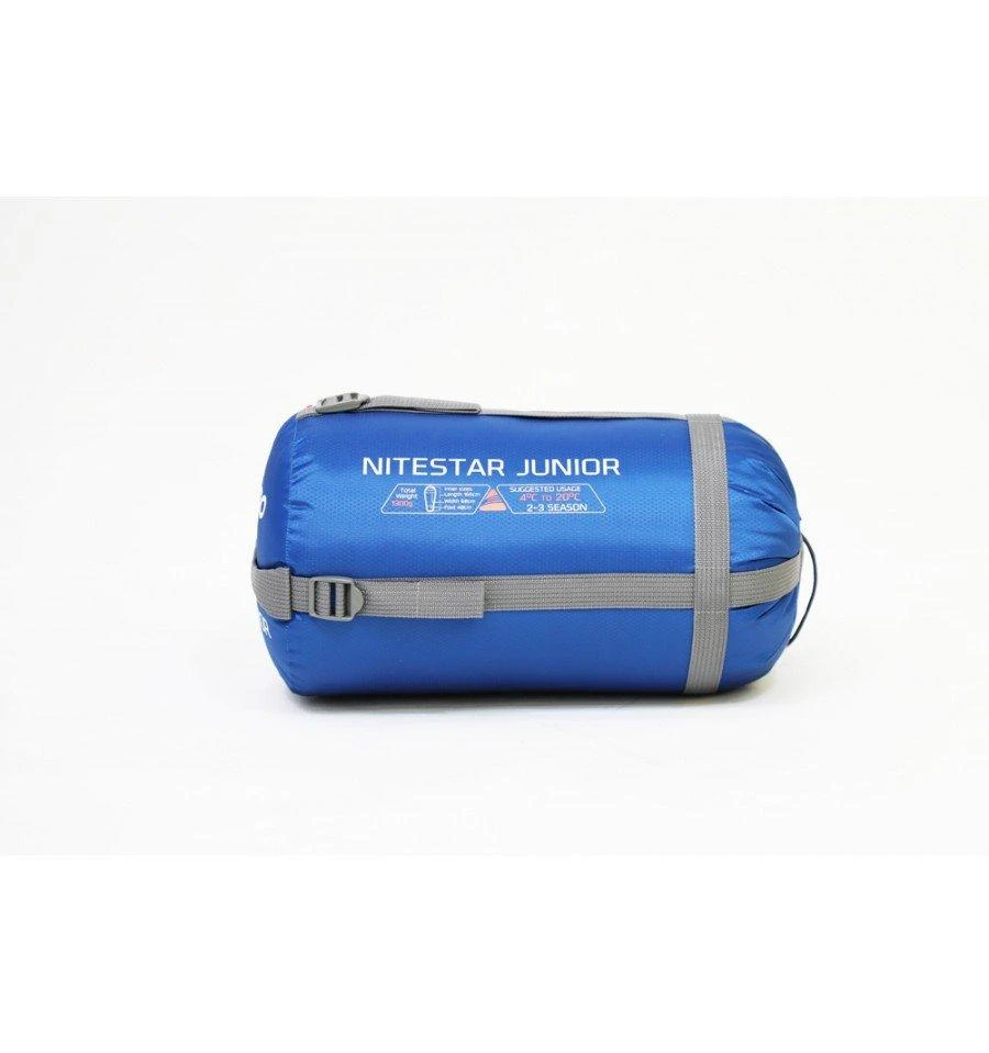 Vango Nitestar Alpha Junior Sleeping Bag - Blue 7 Vango Nitestar Alpha Junior Sleeping Bag - Blue - Image 5