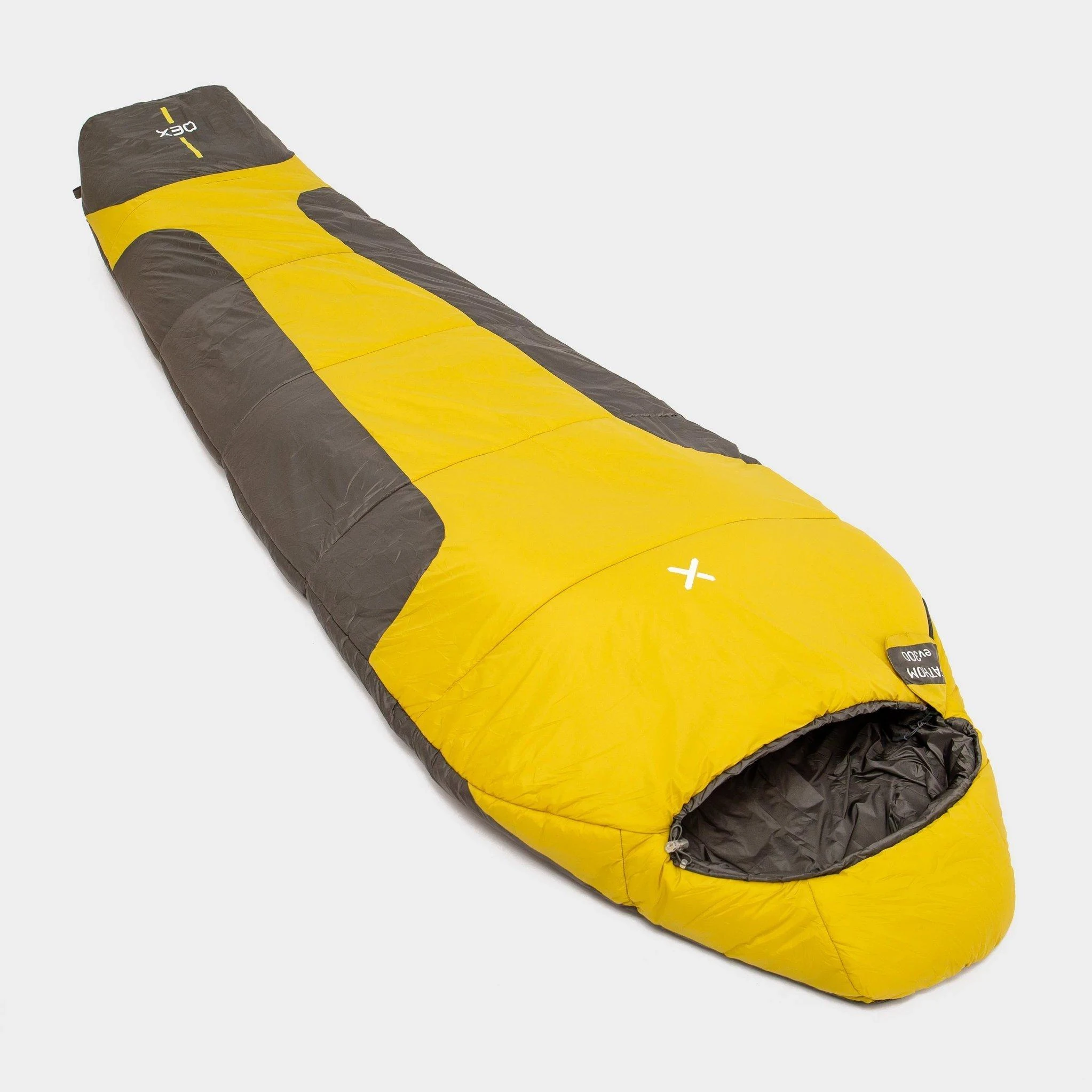 OEX Fathom EV 300 Sleeping Bag - Yellow - Image 5