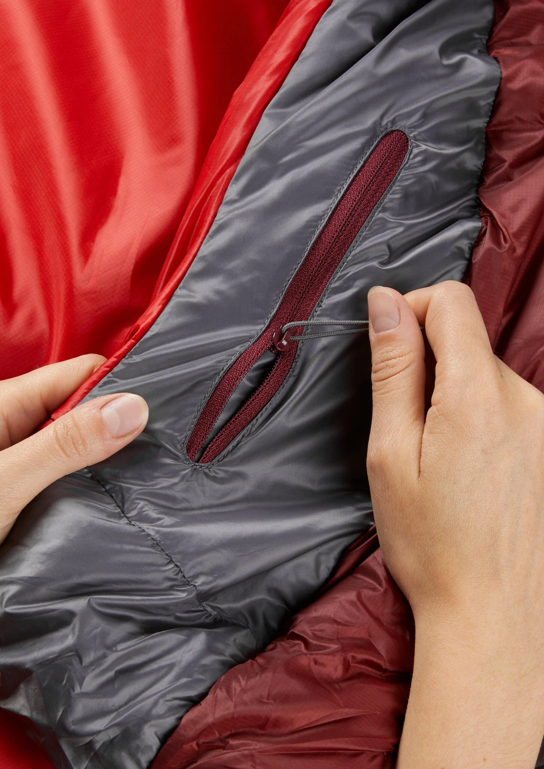 Rab Women's Solar Eco 3 Sleeping Bag - Red - Image 5