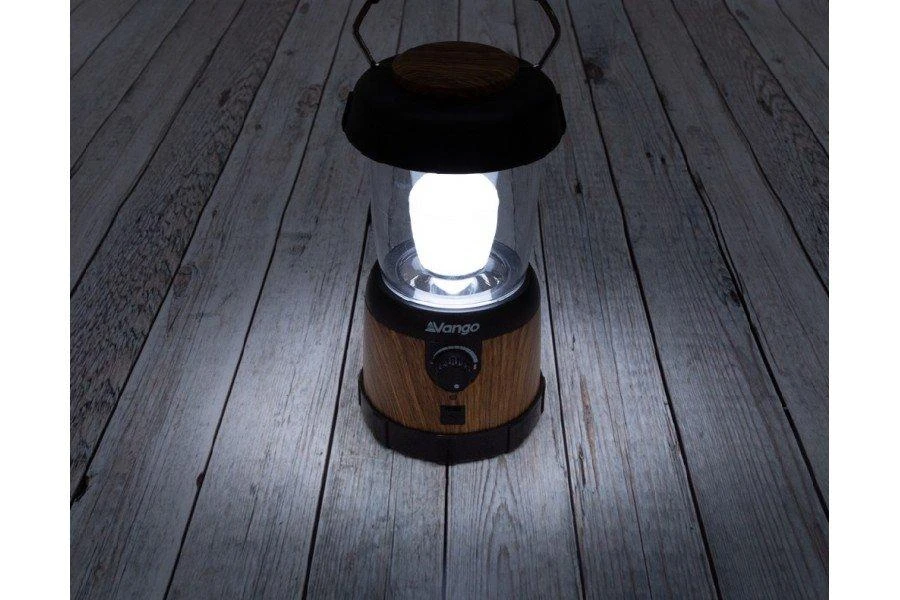Vango Nova 200 Recharge Lantern - Wood Effect - Image 3