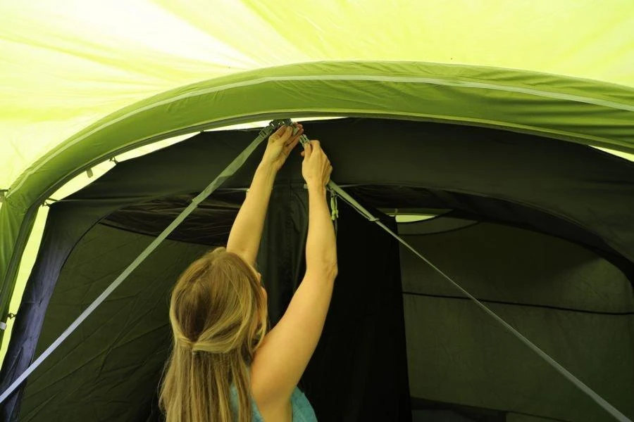 Vango Avington Flow Air 500 5-Person Inflatable Tent - Green - Image 6