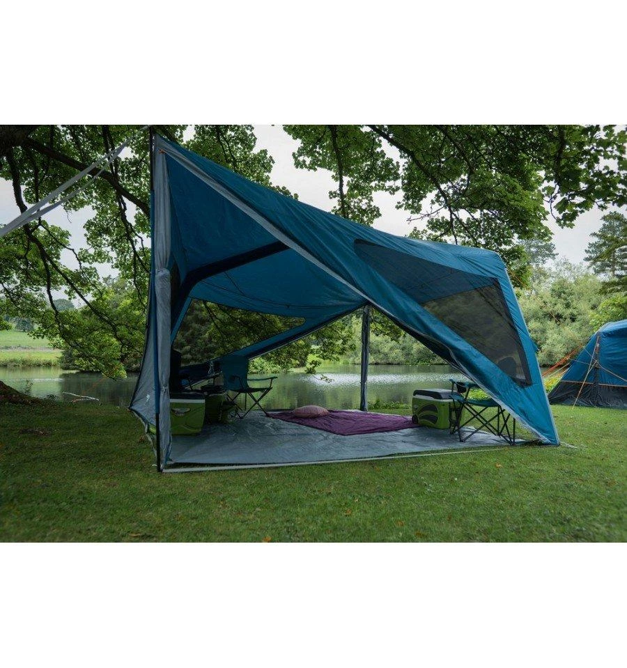 Vango Trigon Airhub Shelter - Blue - Image 3