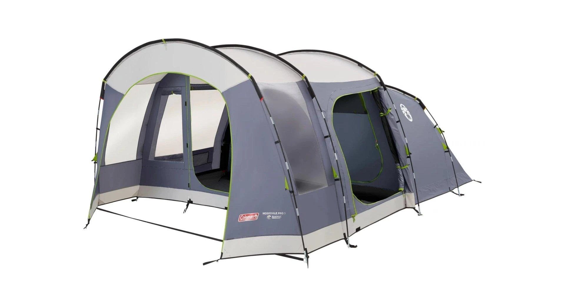 Coleman Mosedale Pro BlackOut 5-Person Tent - Grey